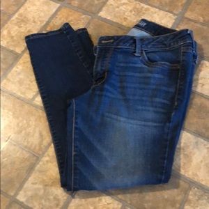 Old navy rockstar cropped jeans